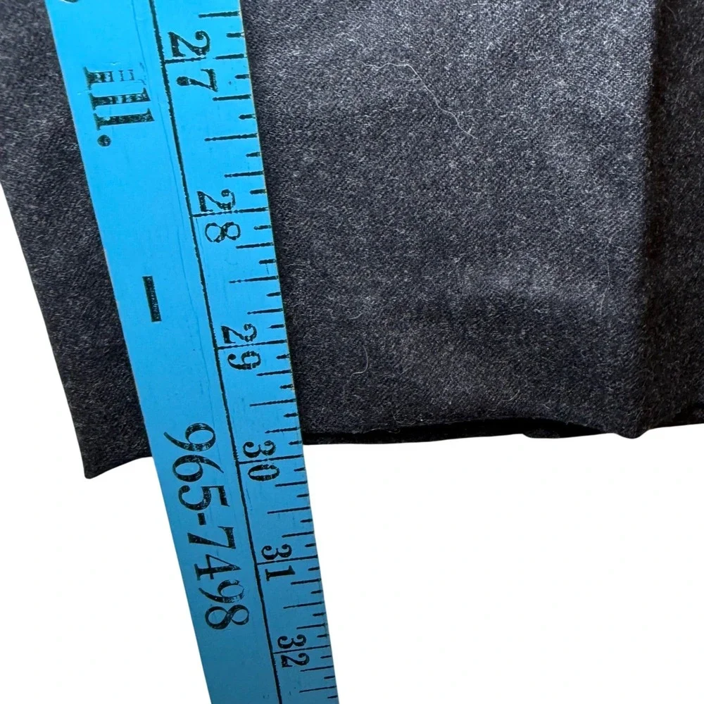 Banana Republic Tapered Fit Dress Pants Mens 35x30 Charcoal Gray 744351-00-1 NEW